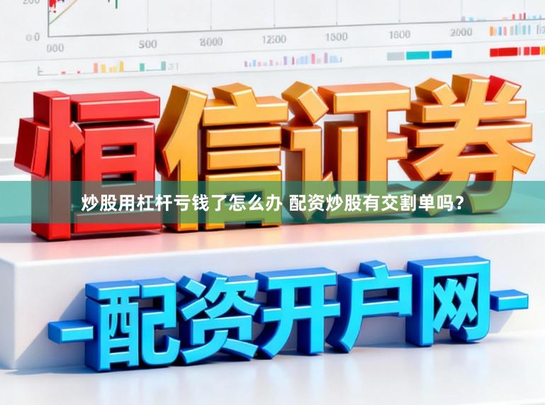 炒股用杠杆亏钱了怎么办 配资炒股有交割单吗？