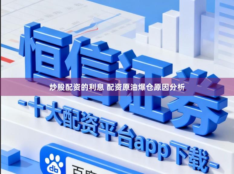 炒股配资的利息 配资原油爆仓原因分析