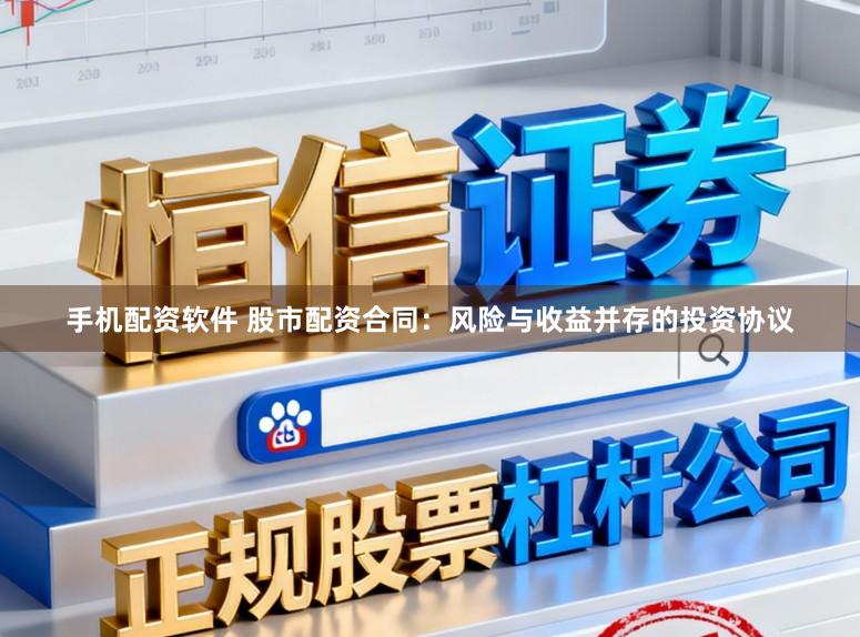 手机配资软件 股市配资合同：风险与收益并存的投资协议